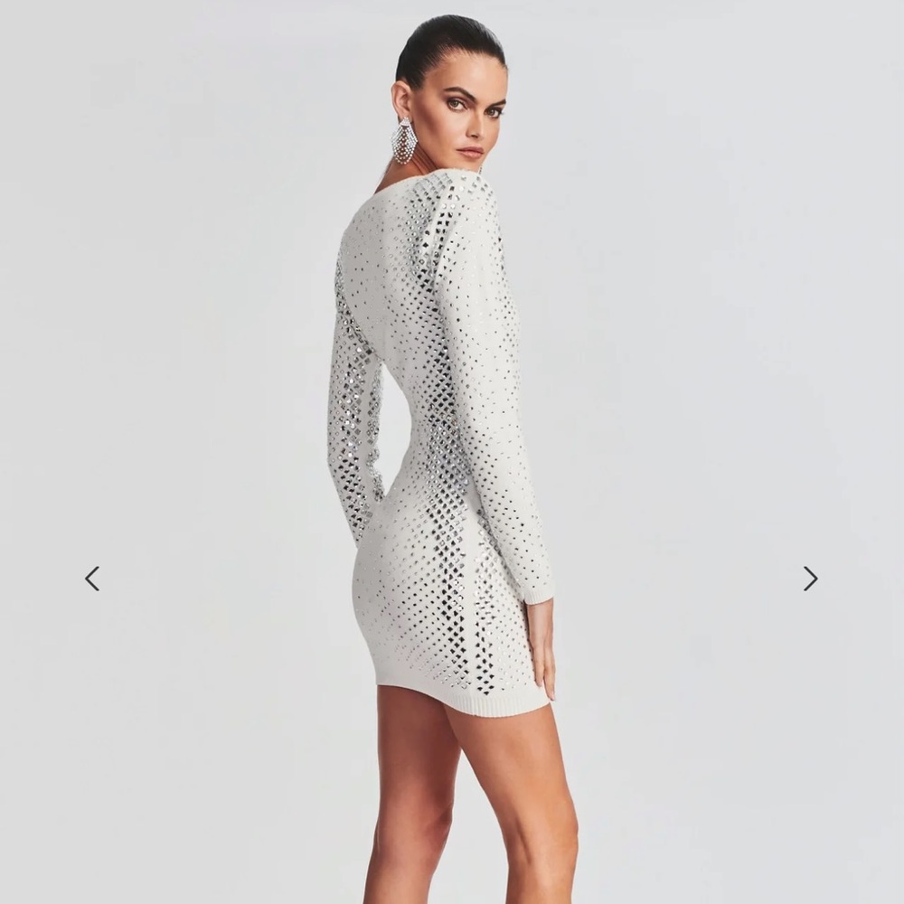 Retrofete Velma Dress White - sold out - Picture 3 of 6